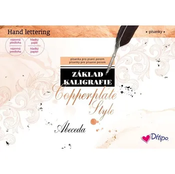 DITIPO Základ kaligrafie Copperplate Style krasopísanka