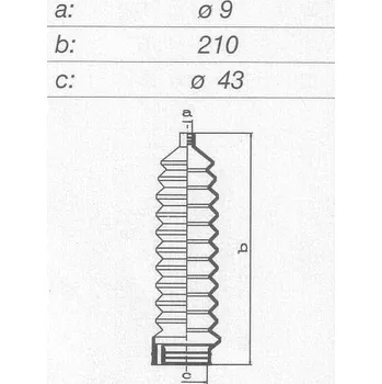 Manžeta ke kolu Sada manžet řízení GOMET
