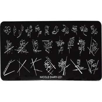 Přípravek na nehty DENATO s.r.o. Razítkovací destička č.72