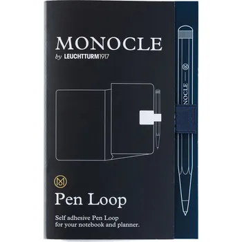 Obal pro sběratelský předmět Leuchtturm1917 Poutko na pero Leuchtturm 1917 Monocle, modrá