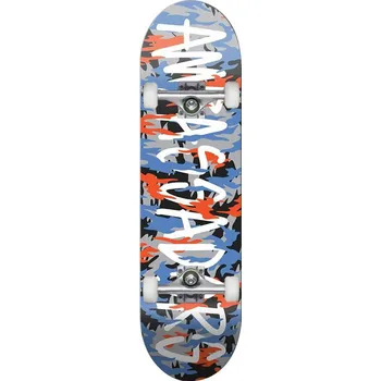 Skateboard ambassadors Skateboard camo complete orange/blue