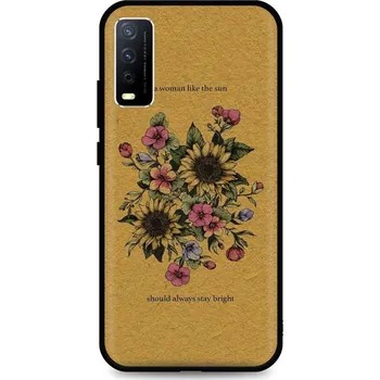 Pouzdro na mobilní telefon Kryt Vivo Y11s silikon Bouquet (obal neboli pouzdro na Vivo Y11s)