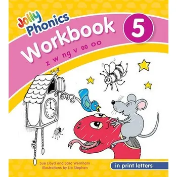 Cizojazyčná kniha Jolly Phonics Workbook 5 - Lloyd, Sue a Wernham, Sara