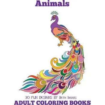 První čtění Adult Coloring Books: Animals – Beth Ingrias (EN)