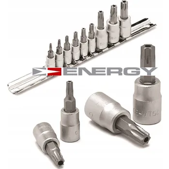 Autodílna Torx 9kus 6x 1/4 3x 3/8 ENERGY