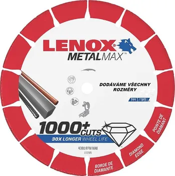 Řezný kotouč Lenox Diamant řezný kotouč LENOX METALMAX - průměr 230 mm