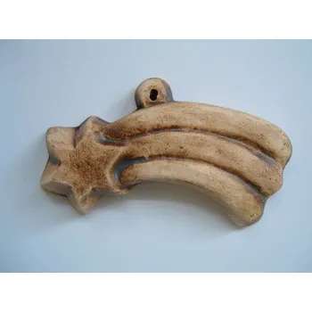 Zahradní dekorace Vánoční ozdoby - kometa pravá