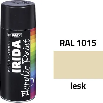 univerzální barva Sprej RAL 1015 400 ml - IRIDA BODY akrylát béžová