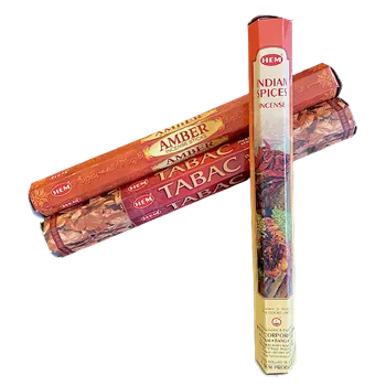 Čajovna Top textil Vonné tyčinky - kořeněné vůně Vůně: Amber