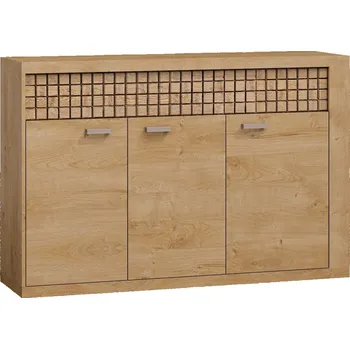 Komoda Eoshop Komoda 3D-2S TURAL P-8 dub ribbeck/vlnka