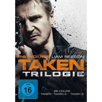DVD film 96 Hours - Taken 1-3 DVD-Box – Liam Neeson (EN)