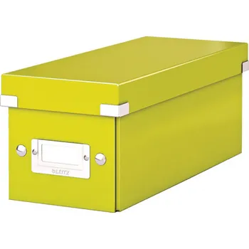 Kancelář Krabice Leitz Click & Store - na CD / zelená