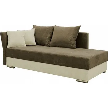 Postel Postel 90x200cm s čely FLOYD, hnědá