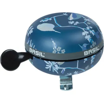 Zvonek na kolo Basil zvonek Big Bell Wanderlust 80mm - modrý