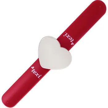 Texi Magnetický jehelníček na ruku na špendlíky, jehly - červená barva