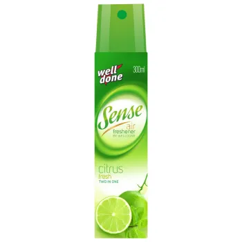 Drogerie Well done Sense osvěžovač spray citrus 300 ml