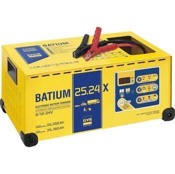 Nabíječka autobaterie Automatická nabíječka autobaterií GYS BATIUM 25/24 X pro 6/12/24 V