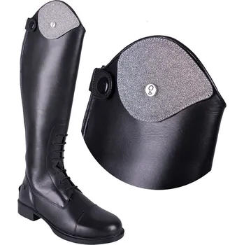 Jezdecká obuv QHP Vyměnitelné díly k botám Romy QHP, pár, glitter silver 33-34