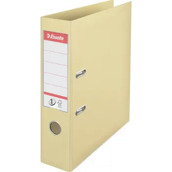 Esselte pákový pořadač A4 celoplastový 7,5 cm krémová