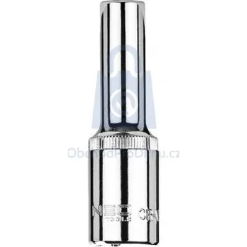 Gola hlavice Hlavice nástrčná 1/2", DIN 3124, prodloužená, NEO tools 9, balení 1 ks
