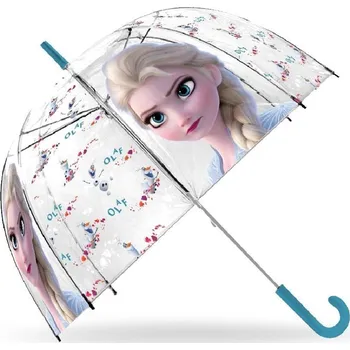 Euroswan Deštník Frozen Ledové království 2 Elsa transparentní Deštník Euroswan Deštník Frozen Ledové království 2 Elsa transparentní