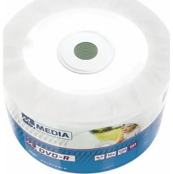 Optické médium 1x50 MyMedia DVD-R 4,7GB 16x Speed Printable Wrap