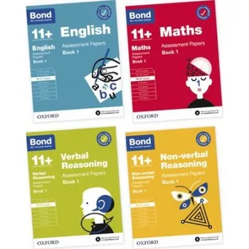 Učebnice BOND 11+ English, Maths, Non-verbal Reasoning, Verbal Reasoning: Assessment Papers: 10-11 Years Bundle – Bond 11+,Sarah Lindsay,Andy Baines,Frances Down,Alison Primrose (EN)