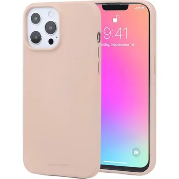 Mercury Ochranný kryt pro iPhone 13 Pro MAX - Mercury, Soft Feeling Pink Sand