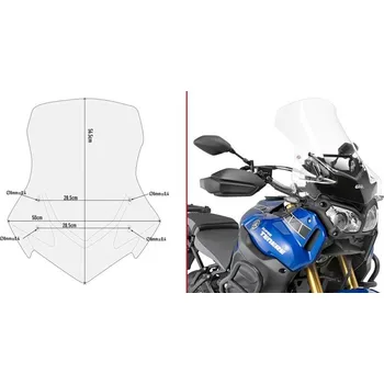 Motodíl GIVI D2119ST plexi Yamaha XT 1200 ZE Super Tenere 2014 - 2019