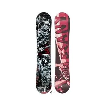 Snowboard BEANY HELL 150 cm; Červená snowboard + DÁREK DLE VÝBĚRU!