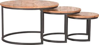 Konferenční stolek LABEL51 Triple set stolků Rough