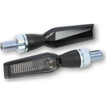 Osvětlení pro motocykl HIGHSIDER LED moto blinkr FALCON černý