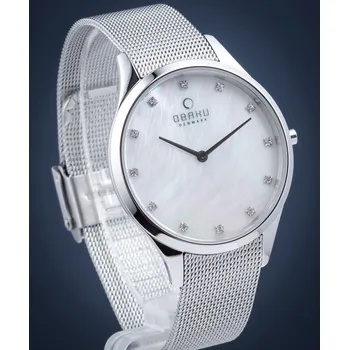 Hodinky Dámské hodinky Obaku Fin Steel V217LXCWMC V217LXCWMC