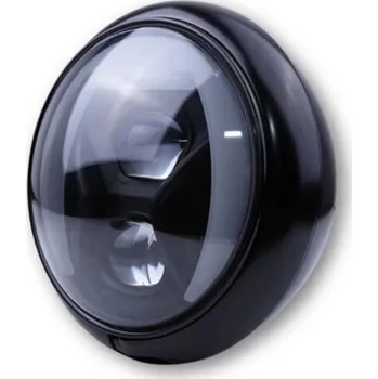 Osvětlení pro motocykl HIGHSIDER LED moto přední světlo HD-STYLE TYP 8 černé