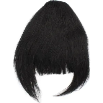 Paruka Clip in ofina 100% lidské vlasy - REMY - černá