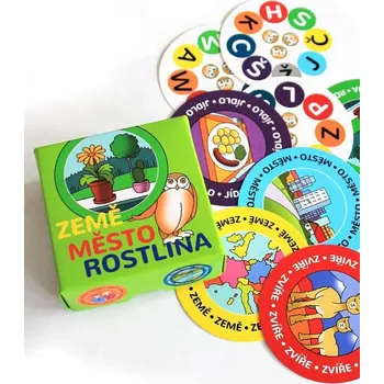 Desková hra Nakladatelství Plot Země město rostlina