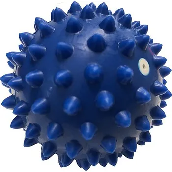 Masážní příslušenství MVS Masážní míček, ježek, nafukovací, 80 mm, modrý