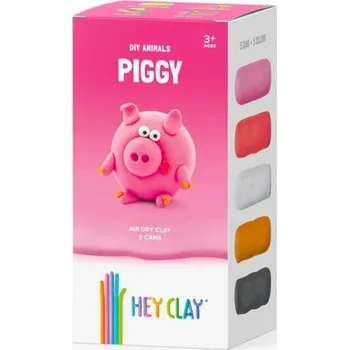 Modelovací hmota Hey Clay Kreativní modelovací sada - Prase