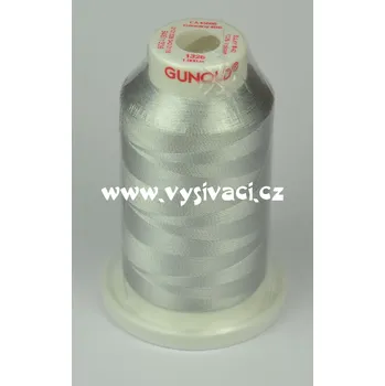Nit vyšívací nit Gunold Sulky šedá 1326, návin 1000m, viskóza Jednotka: 1 kón návin 1000m