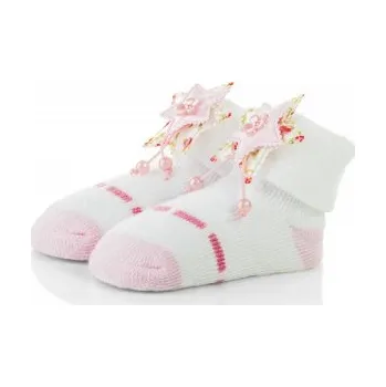 Capáčky Kojenecké ponožky 0-6 měsíců TBS042 - růžová