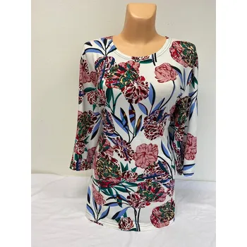 Dámská tunika Halena BOŽINA, Barva Celopotištěná, Velikost XL 44, Materiál 96% Viskoza 4% Lycra