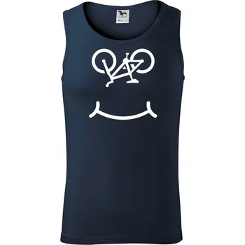 Kolo úsměv - Tílko pánské Core - L ( Námořní modrá (téměř černá) )