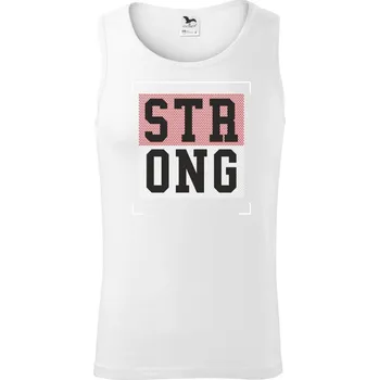 Strong every time - Tílko pánské Core - 2XL ( Bílá )