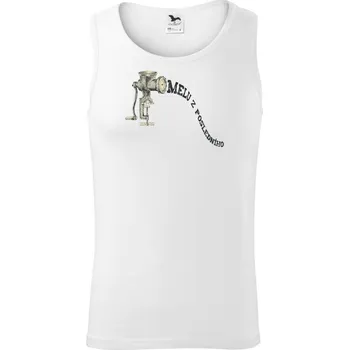 Melu z posledního - Tílko pánské Core - XL ( Bílá )