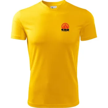 Chlapecké tričko SDH logo - Dětské triko sportovní (dresovina) - 158 cm/12 let ( Žlutá )