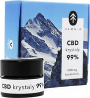 Hemnia CBD konopné krystaly 99% 1000 mg