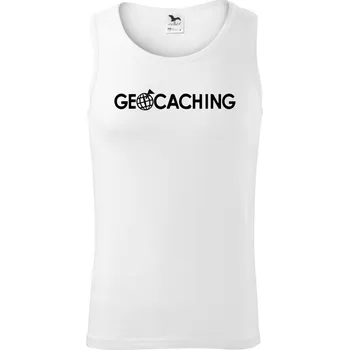 Geocaching svět - Tílko pánské Core - XL ( Bílá )