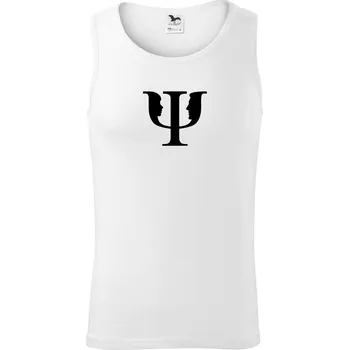 Psychologie logo muž a žena - Tílko pánské Core - M ( Bílá )