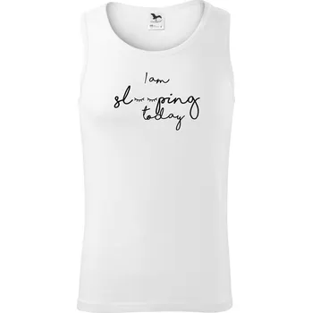 I am sleeping today - Tílko pánské Core - XL ( Bílá )