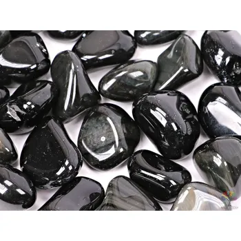 Magieprirody.cz Tromlovaný kámen Obsidián duhový XL velikost 30 - 50 mm - USA #182 Množství: 1ks